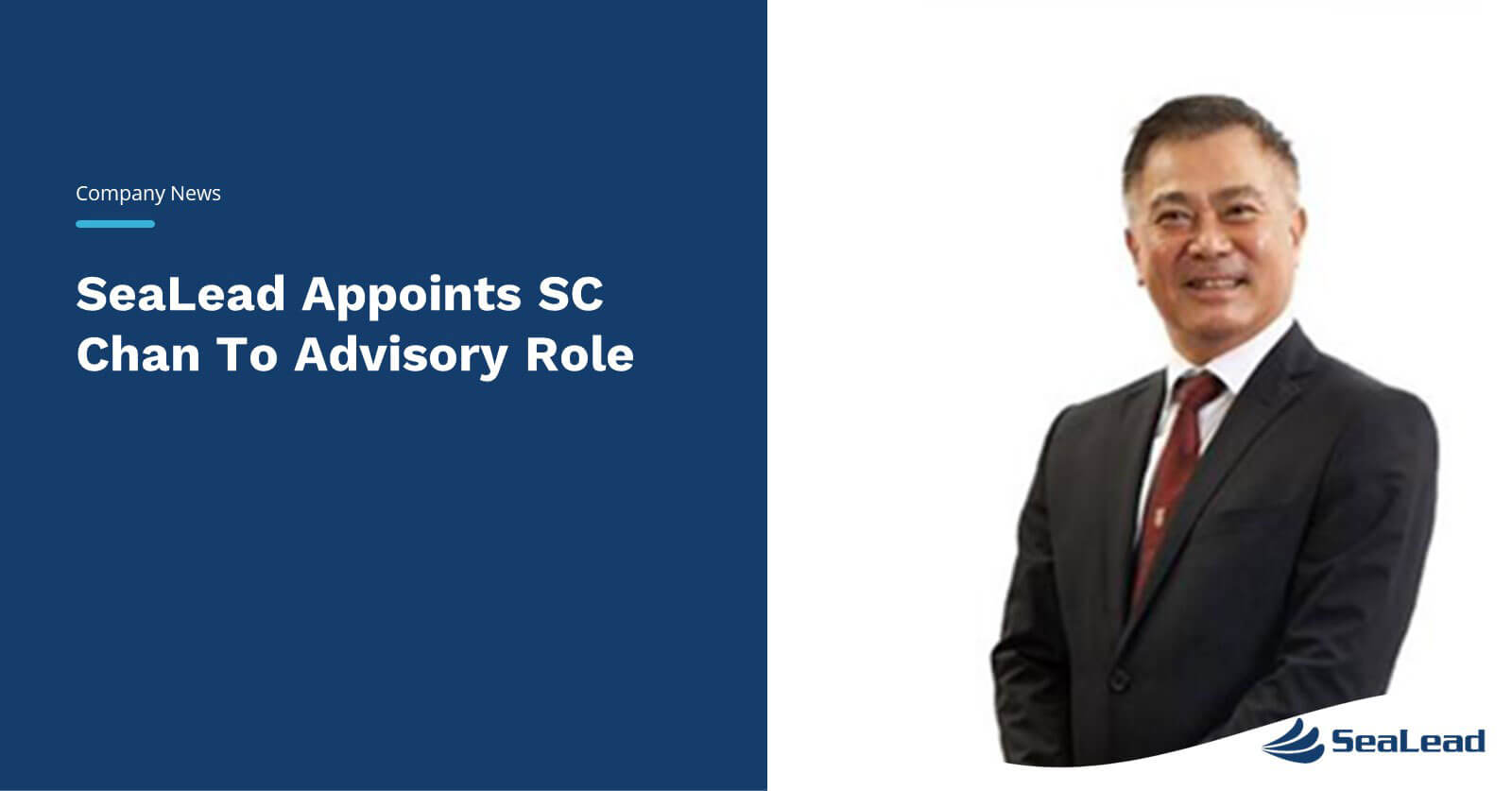 SeaLead Appoints SC Chan to Advisory Role
